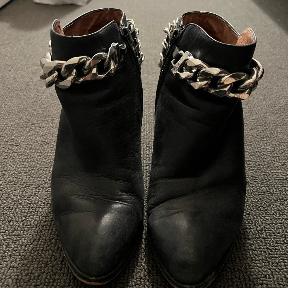 Leather boots - Size 36(fits 36.5-37)